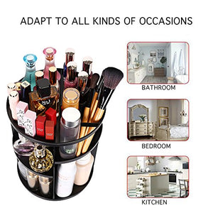 sanipoe 360 Rotating Makeup Organizer - spaceinvaderbeauty